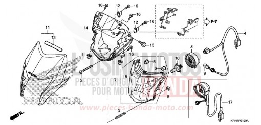 PROJECTEUR XR125LEKJ de 2018